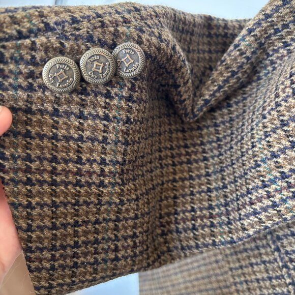 Guy Laroche Wool Men's Blazer with Shoulder Padding - Picture 7 of 10